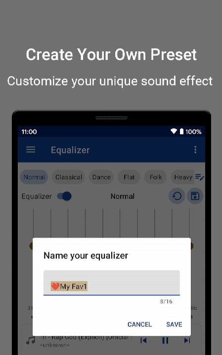 EQ+: Equalizer & Bass Booster screenshot 4