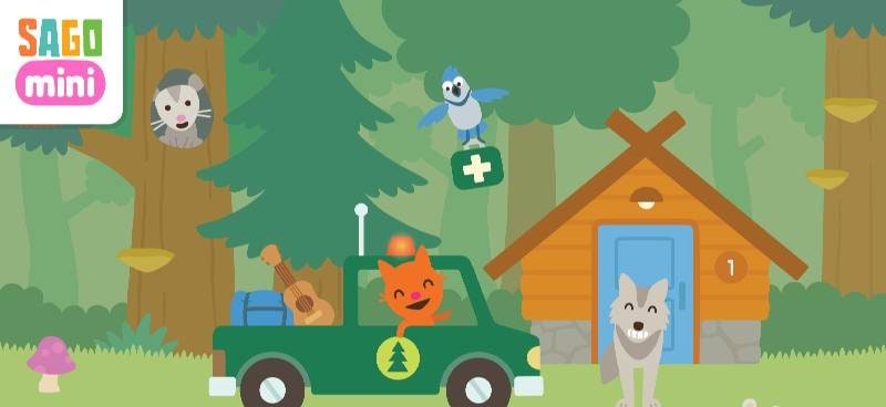 Sago Mini Camping screenshot 4