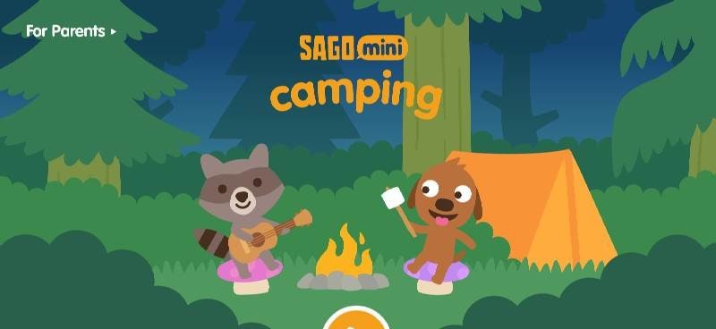 Sago Mini Camping screenshot 1