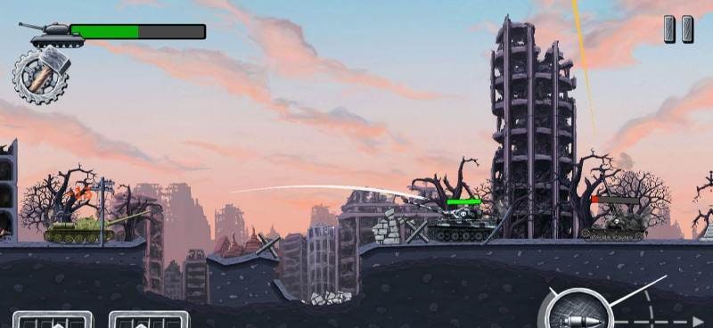 Front Line Hills: Tank Battles screenshot 1