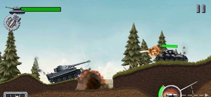 Front Line Hills: Tank Battles screenshot 2