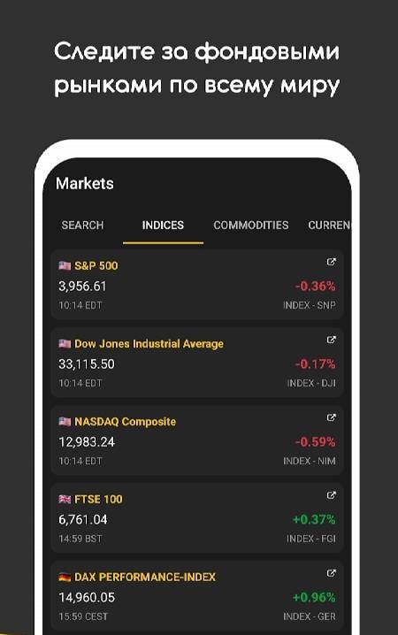 InvestApp - Stocks & Finance screenshot 3
