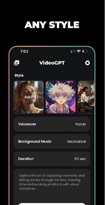 VideoGPT - AI Video Generator preview image 3