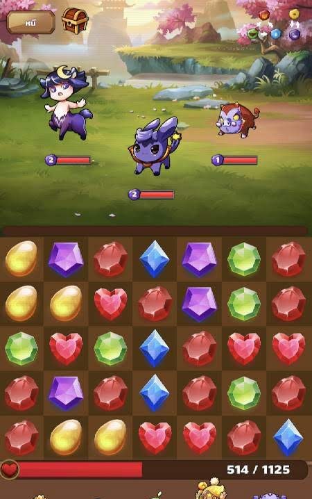 Monster House: Legendary Puzzle RPG Quest screenshot 3