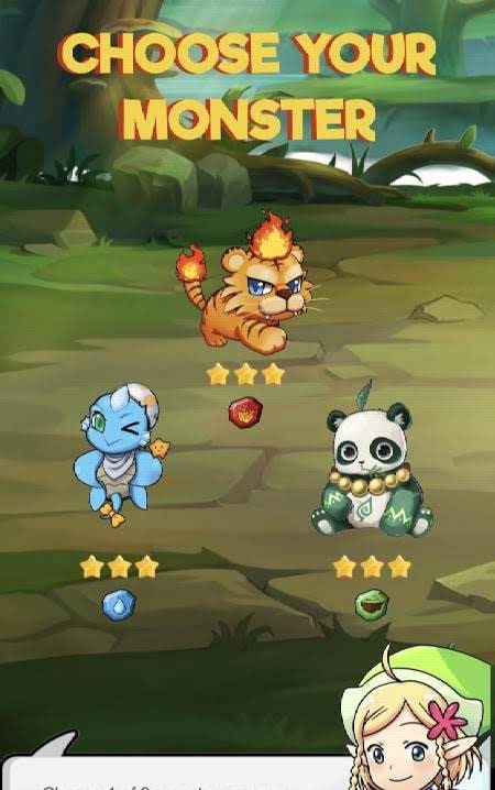Monster House: Legendary Puzzle RPG Quest screenshot 1