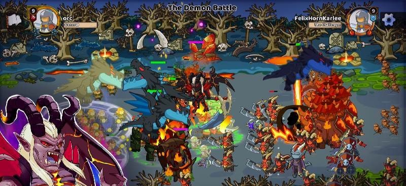 Mega War - Heroes Land screenshot 2