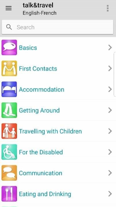 Berlitz talk&travel Phrasebooks screenshot 1