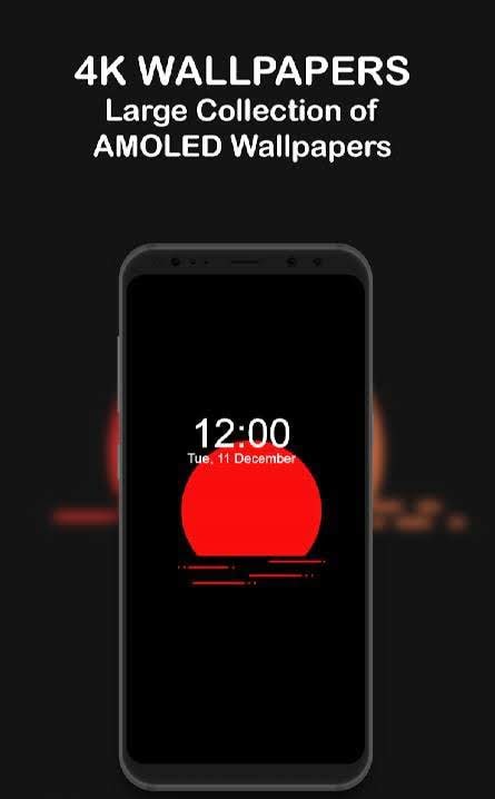 DarkPix - AMOLED 4K Dark Wallpapers & Backgrounds screenshot 1
