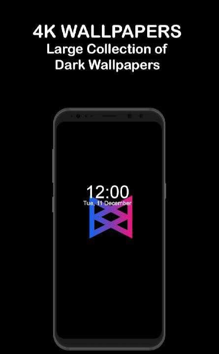 DarkPix - AMOLED 4K Dark Wallpapers & Backgrounds screenshot 2