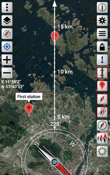 Orienteering Compass & Map screenshot 4