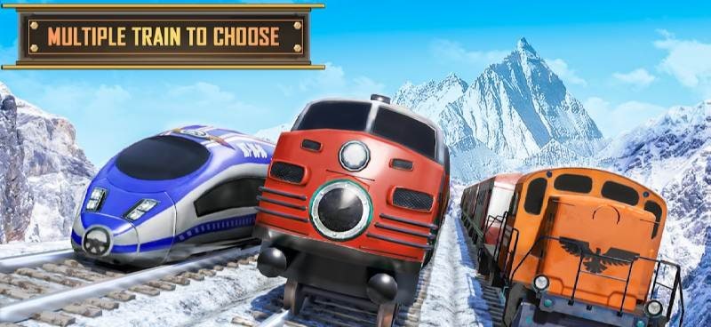Snow Train Simulator Games 3D screenshot 1