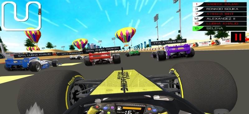 Formula Car Racing Simulator mobile No 1 Race game screenshot 1