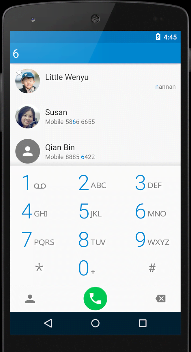 ExDialer - Dialer & Contacts screenshot 1