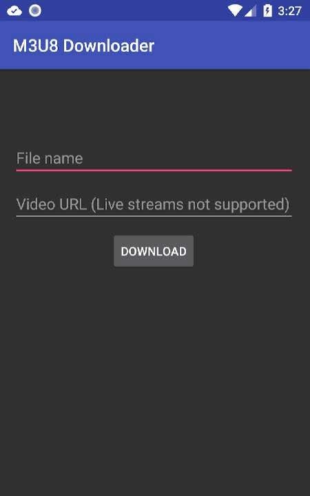 M3U8 Downloader & Converter screenshot 1