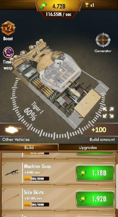 Idle Panzer gameplay screenshot 4