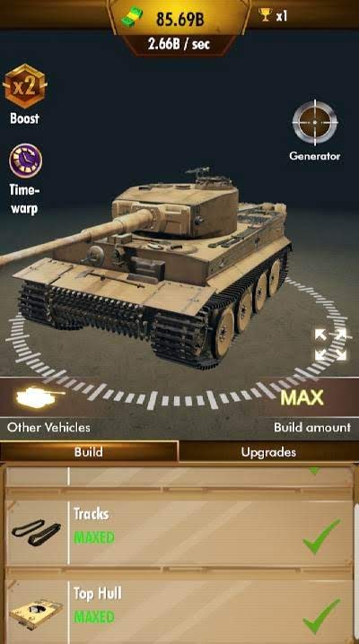 Idle Panzer gameplay screenshot 3