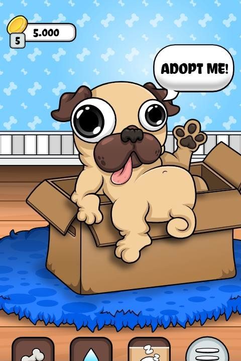 Pug - My Virtual Pet Dog screenshot 1