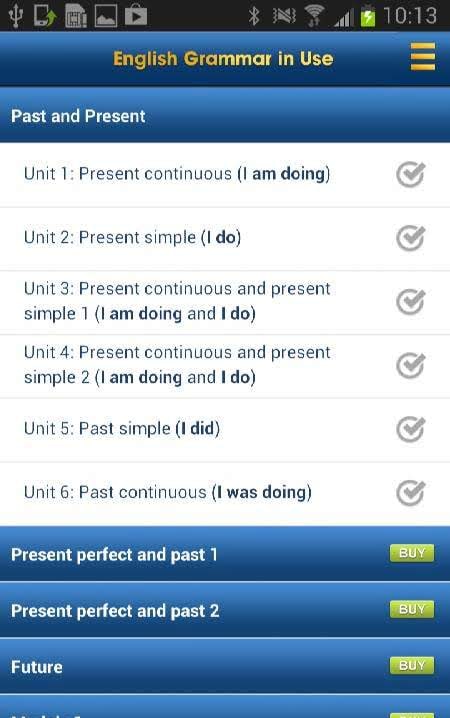 English Grammar in Use screenshot 1