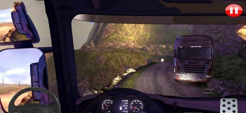Euro Truck Simulator Offroad Cargo Transport gameplay screenshot 1