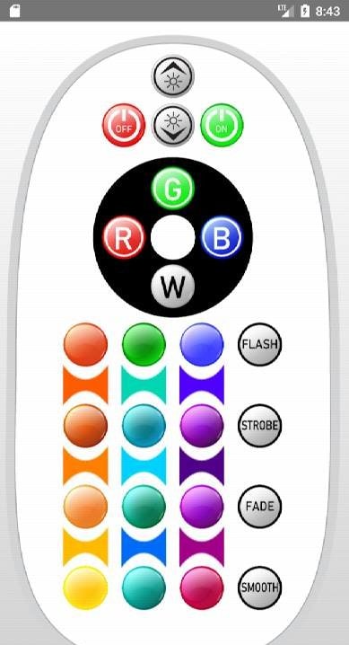 LED RGB Light Strip IR Remote screenshot 4