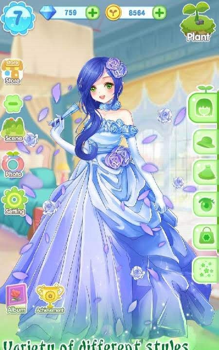 Garden Dressup Flower Princess screenshot 1