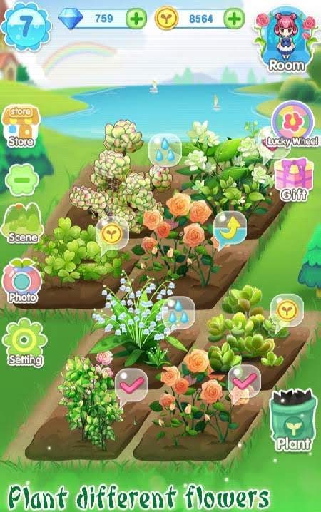 Garden Dressup Flower Princess screenshot 2