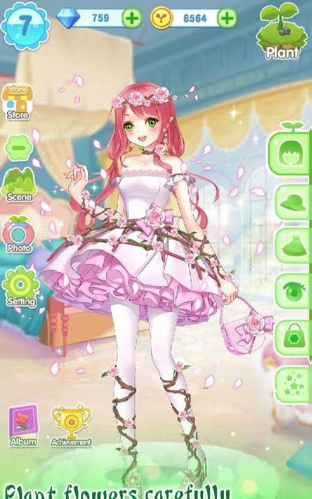 Garden Dressup Flower Princess screenshot 3