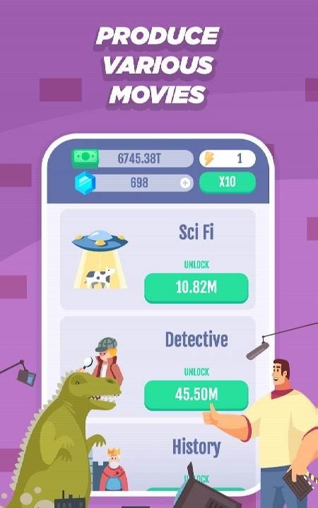 Idle Movie Studio screenshot 4