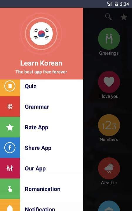 Learn Korean - Grammar Pro screenshot 1