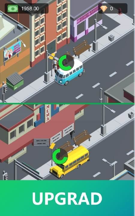 Bus Tycoon Simulator Idle Game screenshot 2