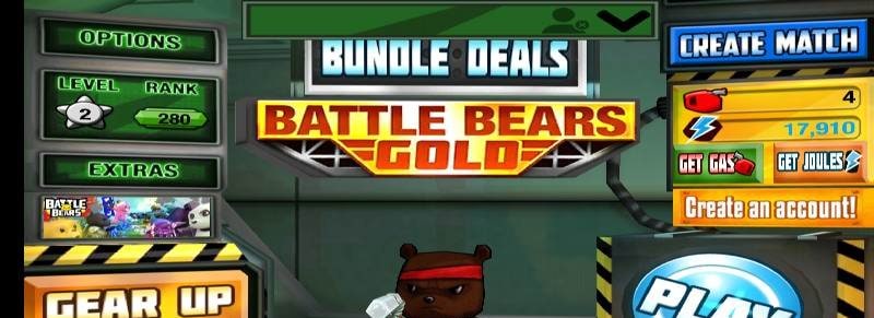 Battle Bears Gold screenshot 3