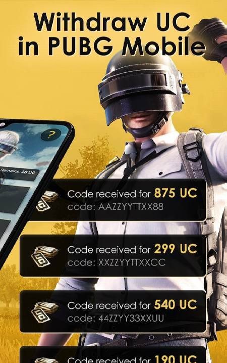 PBGCash - Get UC screenshot 2