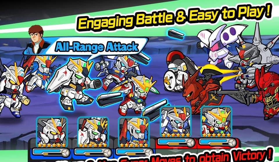 LINE: GUNDAM WARS gameplay screenshot 1