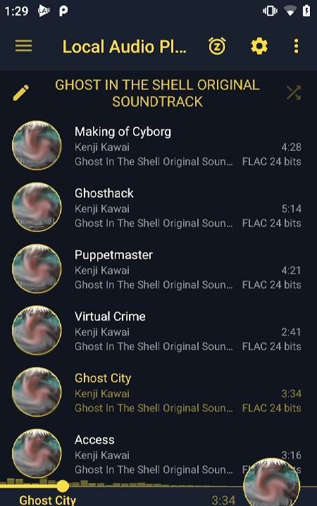 LAP - Local Audio Music Player screenshot 1