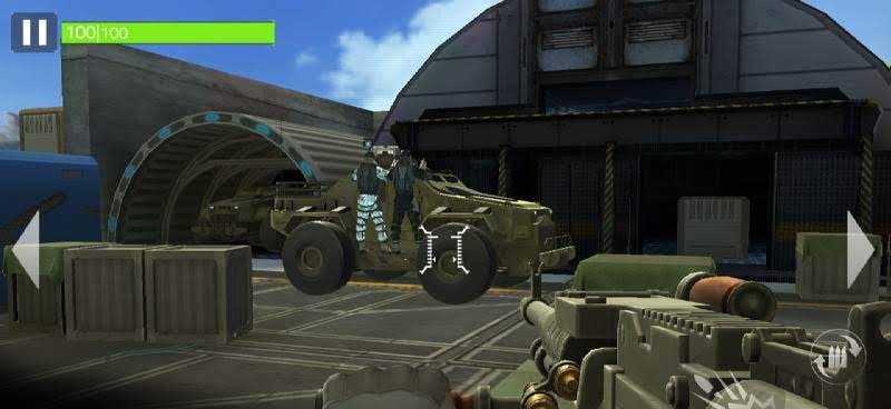Fire Sniper Combat: FPS 3D Shooting Game gameplay screenshot 4