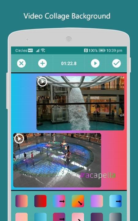 Acapella Editor: Mix Videos and Photos with Music screenshot 1