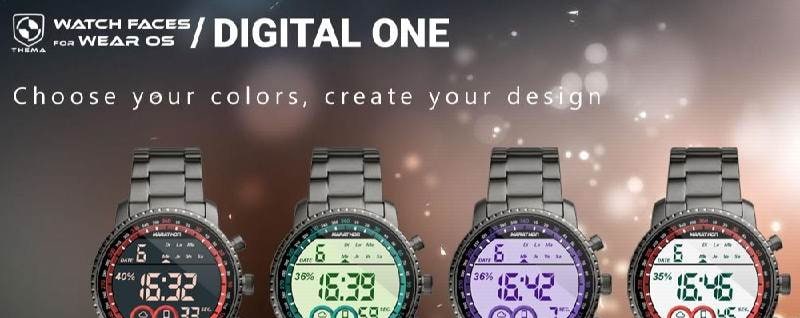 Digital One Watch Face preview image 2