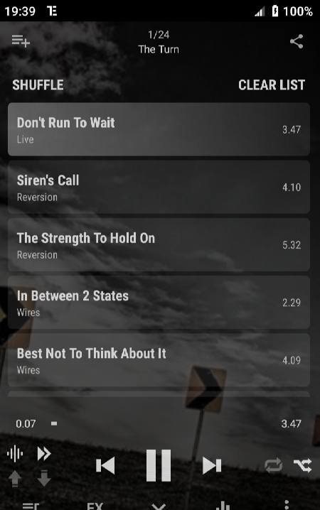 ProAudio Music Player screenshot 1