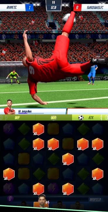 Football Puzzle Champions gameplay screenshot 4