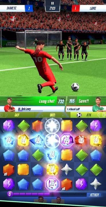 Football Puzzle Champions gameplay screenshot 1