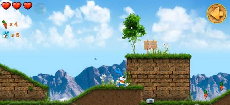 Beeny Rabbit Adventure Platformer World screenshot 1