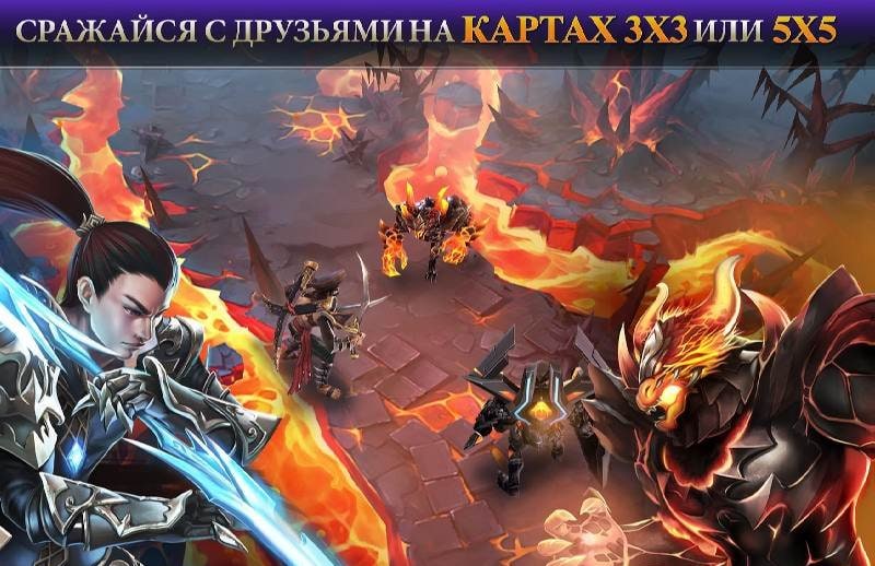 Heroes of Order and Chaos gameplay screenshot 2
