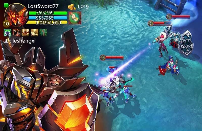 Heroes of Order and Chaos gameplay screenshot 4