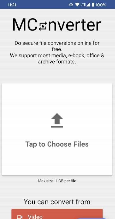 File Converter AVIF, JXL, WebP screenshot 1