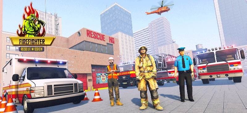 Fire Truck: Fire Fighter Game screenshot 3