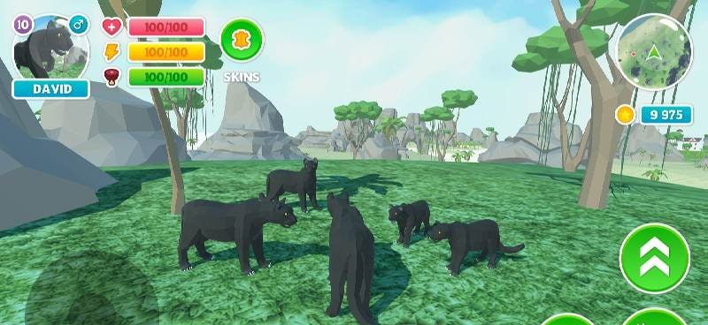 Panther Family Simulator gameplay screenshot 3