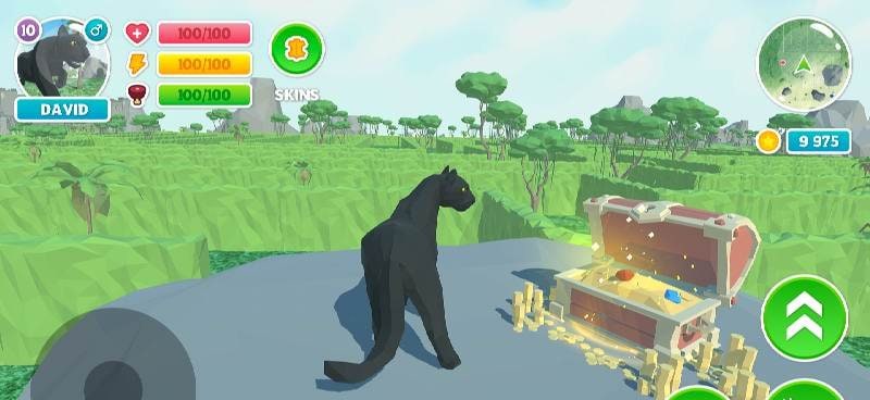Panther Family Simulator gameplay screenshot 1