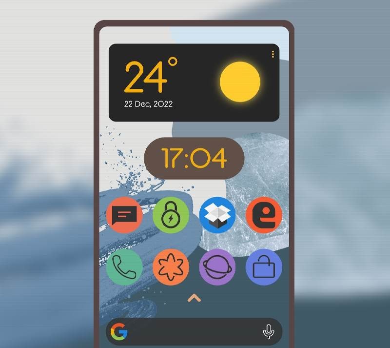 Lumos Dark - Rounded Icon Pack screenshot 4
