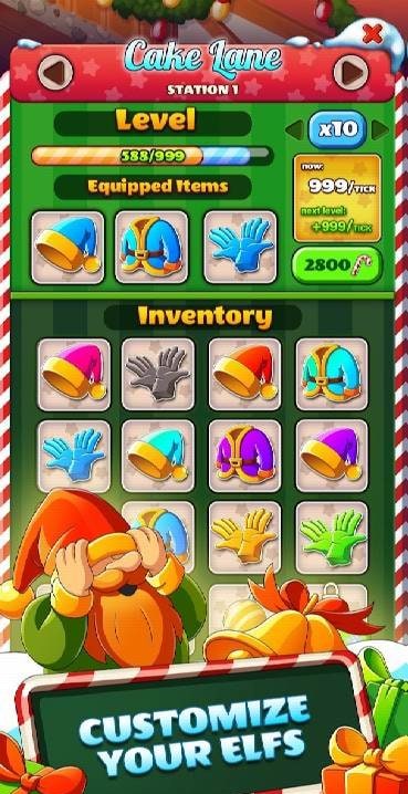 Santa Idle Factory screenshot 4