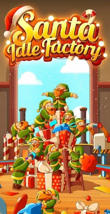 Santa Idle Factory screenshot 1